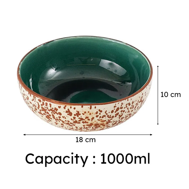 Cinnamon Swirls Ceramic Serving Bowl (1000mL)- Set Of Two media 9