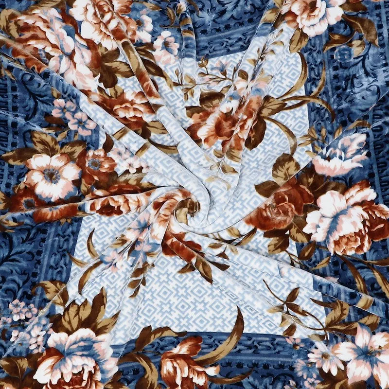 Monte Carlo Blooming Serenity Blanket - 1000 GSM media 7
