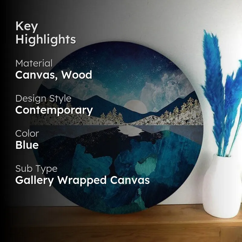 Reflection Hue Canvas Wall Art media 2