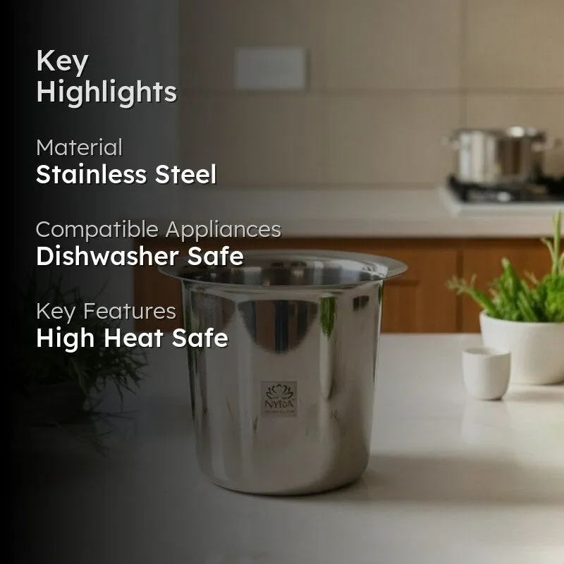 Deeptop Stainless Steel Pateela - 850 mL media 2