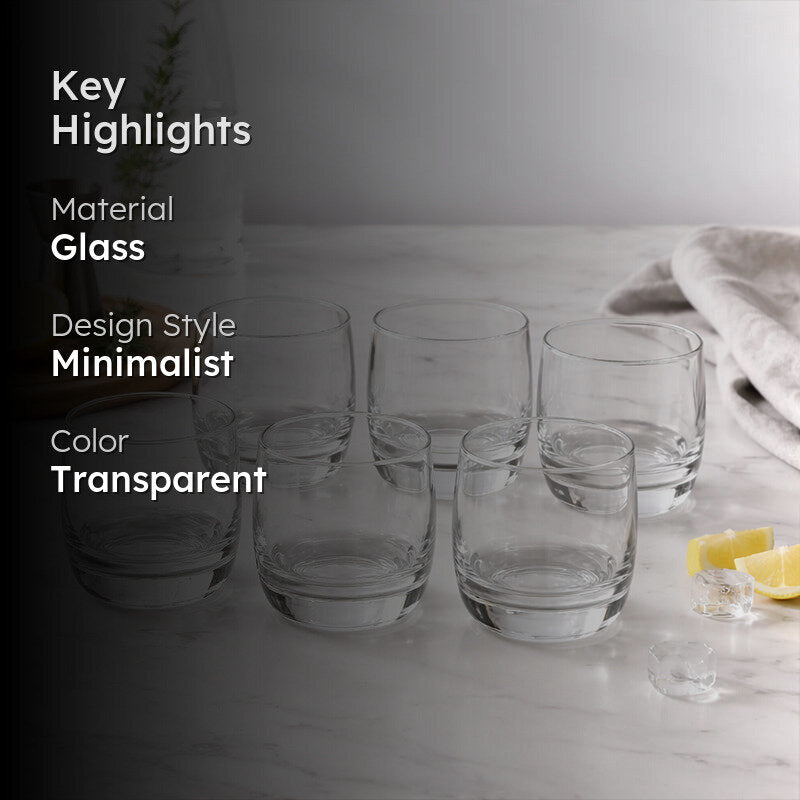 Mackensi Tumbler (320 mL Each) - Set Of Six media 2