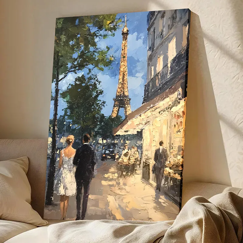 Painted Paris Wall Art media 6
