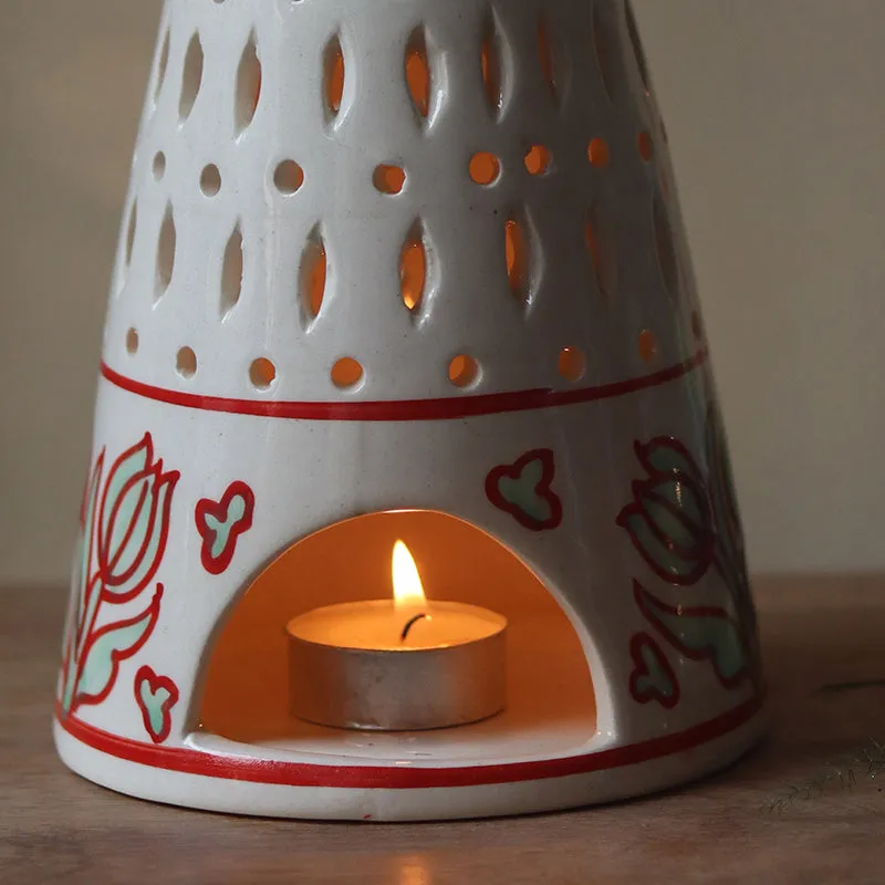 Wintery Delights Ceramic Tea Light Holder media 6