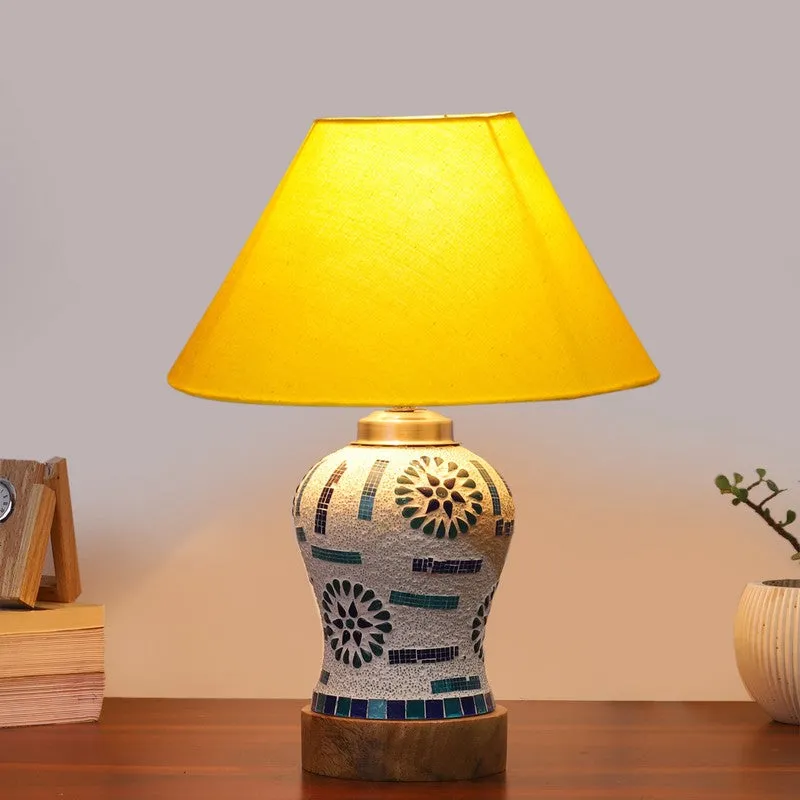 Wovelle Wooden Table Lamp - Multicolor media 2