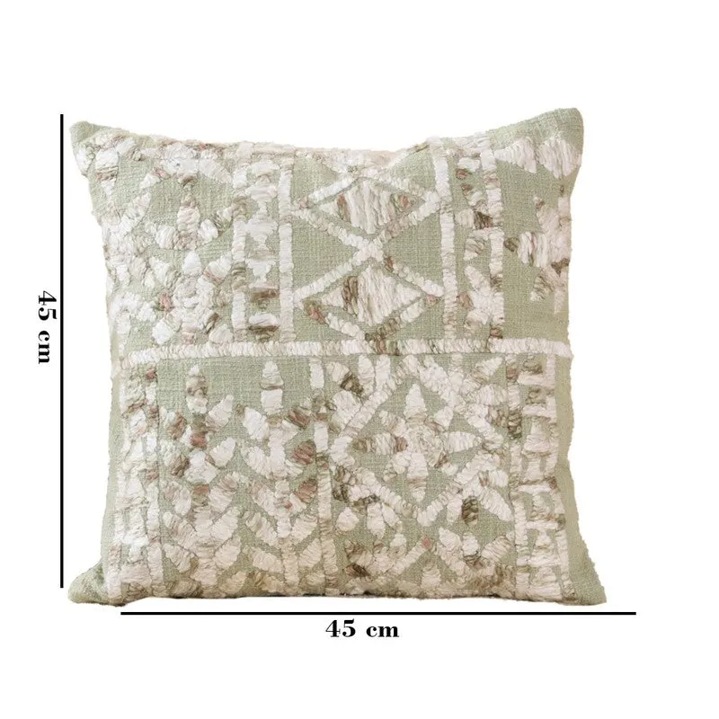 Zigzag Wave Cotton Slub Cushion media 5