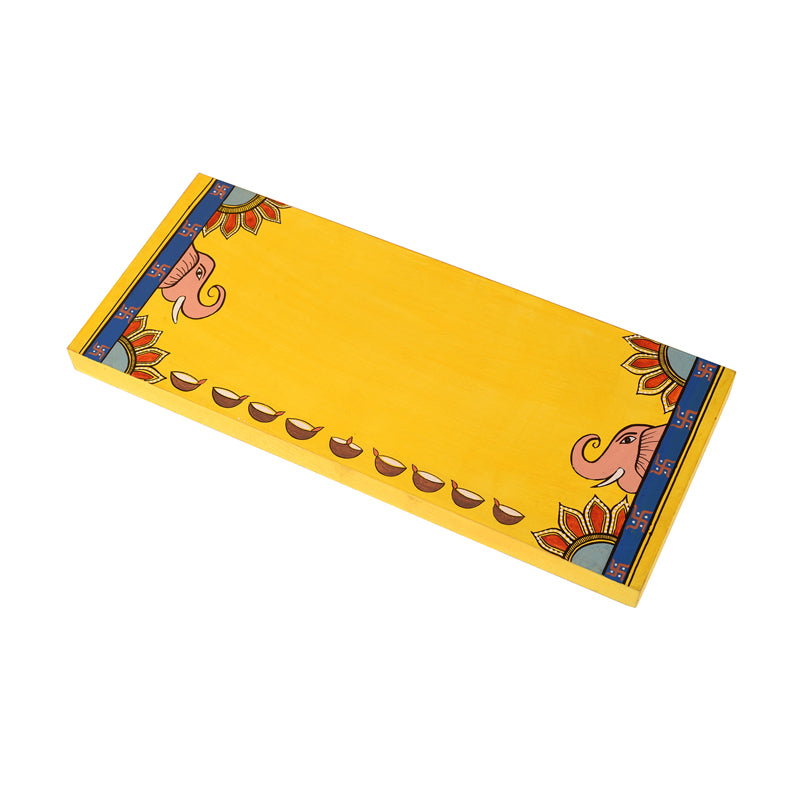 Gajendra Yellow Pooja Chowki media 5
