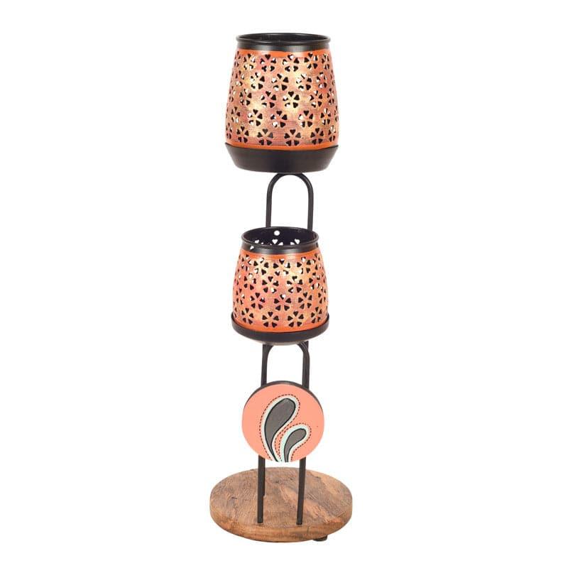 Moroccan Salma Tealight Holder - Set Of Two media 3