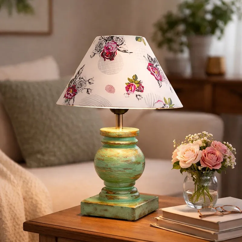 BloomVibe Wooden Table Lamp media 3