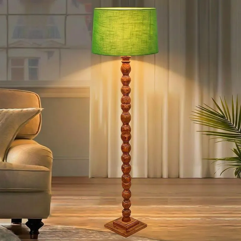 Elfin Noir Floor Lamp - Green media 1