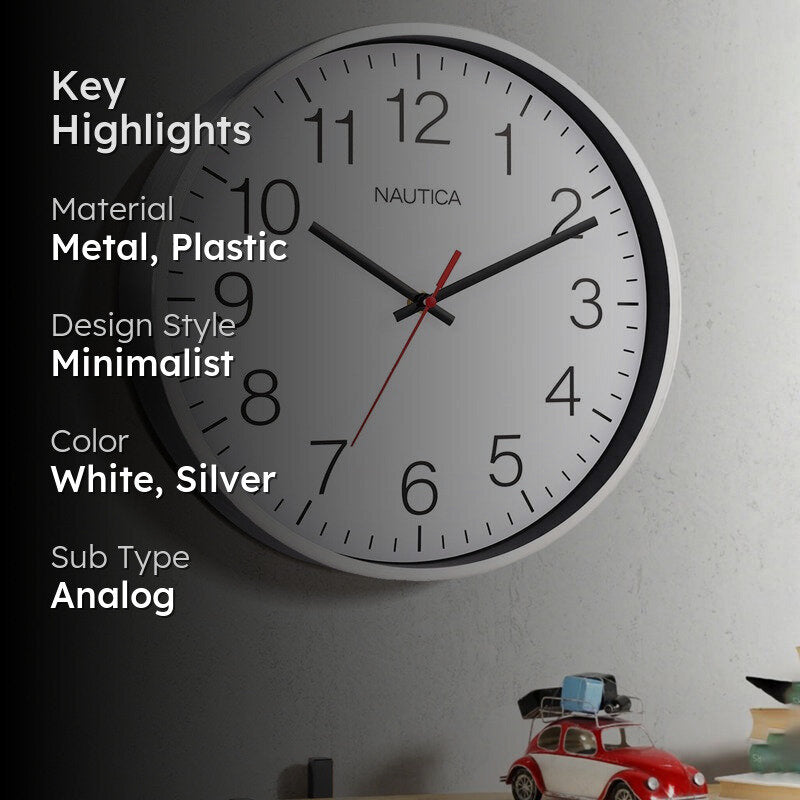 Olga I Analog Wall Clock media 2
