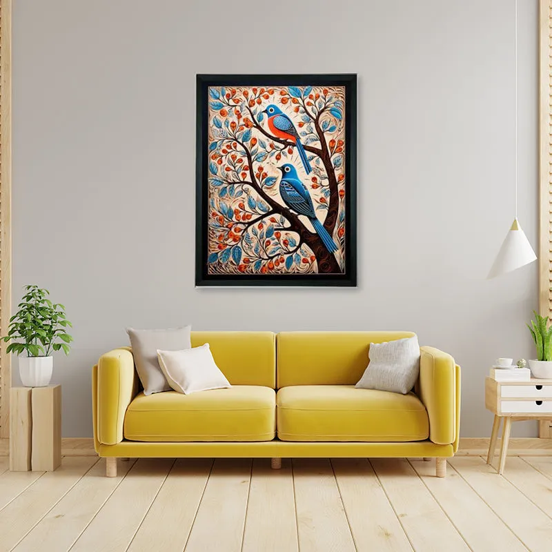 Chirpy Chill Canvas Wall Art media 5