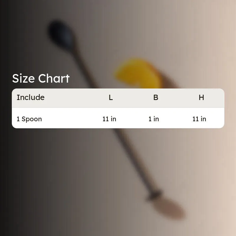 The Onyx Stainless Steel Bar Spoon media 8