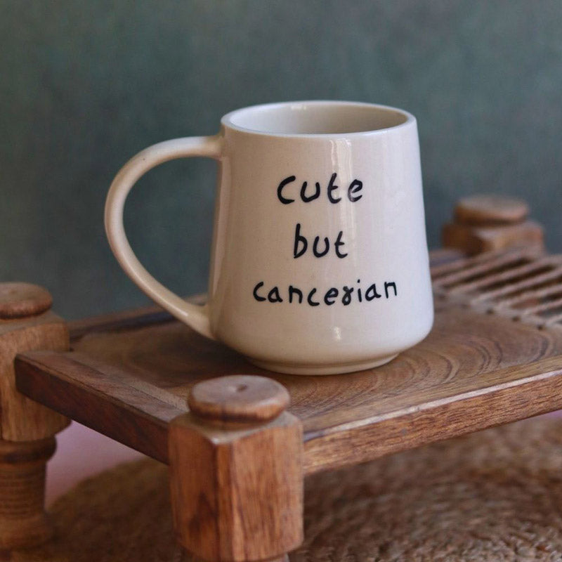 Cute But Cancerian Coffee Mug (250 mL) media 3
