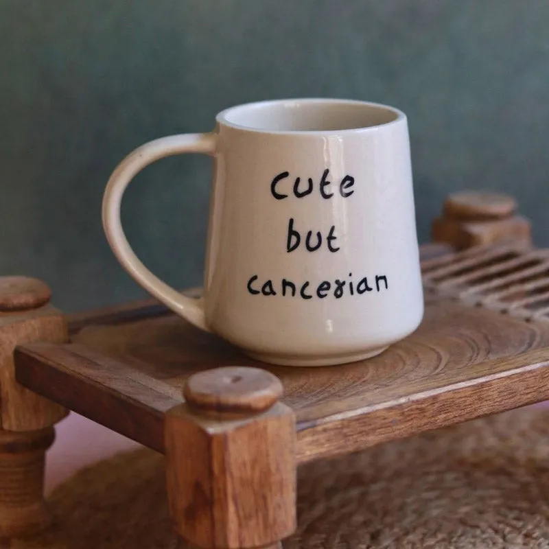 Cute But Cancerian Coffee Mug (250 mL) media 3
