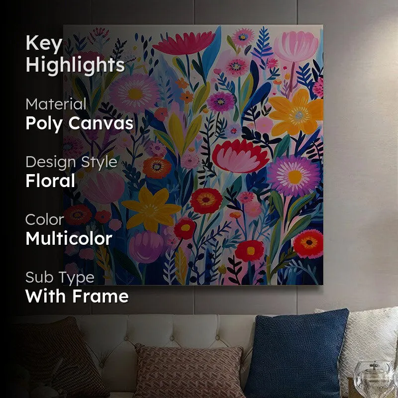 Cheerful Horticultural Wall Painting media 2