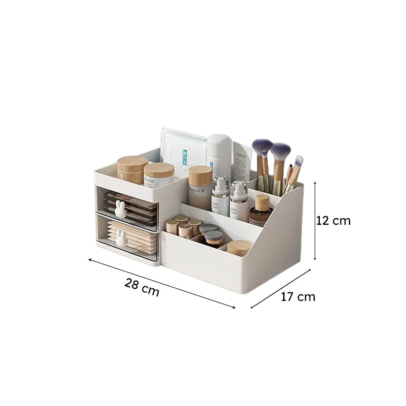 Organin Makeup Organizer - White media 7