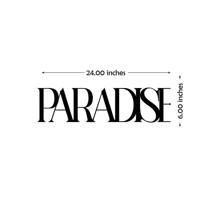 Paradise Iron Wall Accent media 5
