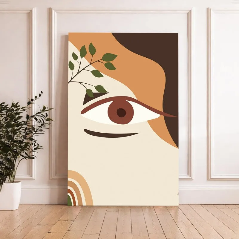 Earthy Eye Canvas Wall Art media 5