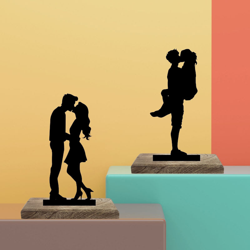 Endless Adoration Showpiece - Set Of Two