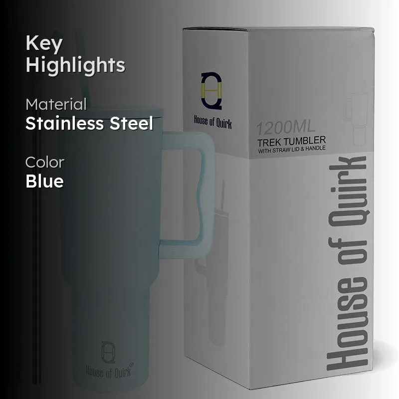Hydra Boost Stainless Steel Tumbler (1200 ML) - Light Blue media 2