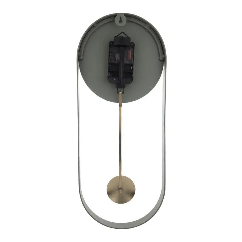 Rectoval Wall Clock - Silver media 4