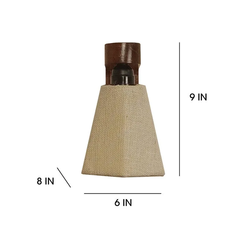 Piacere Jute & Wooden Wall Lamp media 7