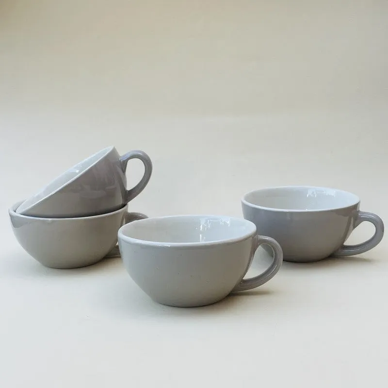 Urban Ceramic Tea Cup (240 mL Each) - Set Of Four media 4