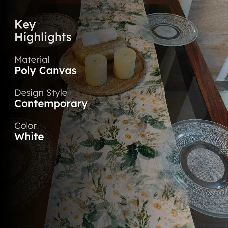 Yira Garden Poly Canvas Table Runner media 2