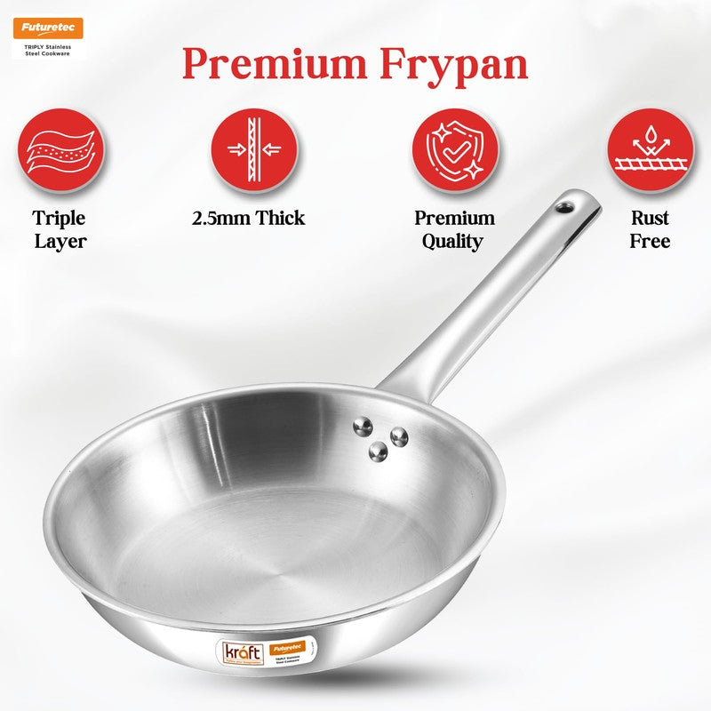 Kraft Ryvex Frying Pan - 1200 mL/9 Inches media 6