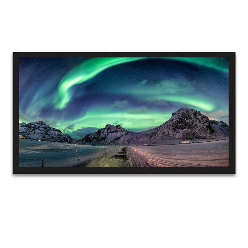 Northern Wonder Wall Painting With Frame media 5