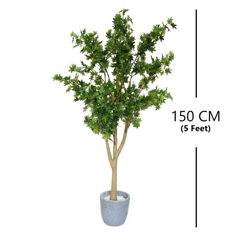 Verdantix Artificial Malpe Plant - 5 Feet media 6