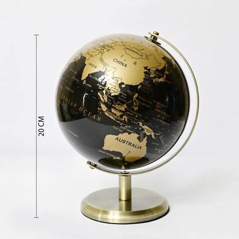Zavro Globe Showpiece - Gold media 7