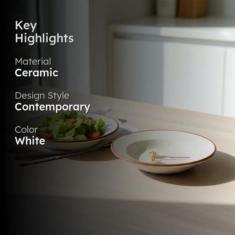 Riam Pasta Plate - White media 2
