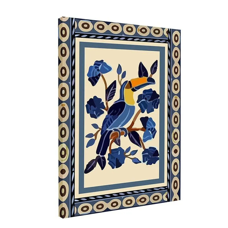 Neela Toucan Canvas Traditional Wall Art media 6