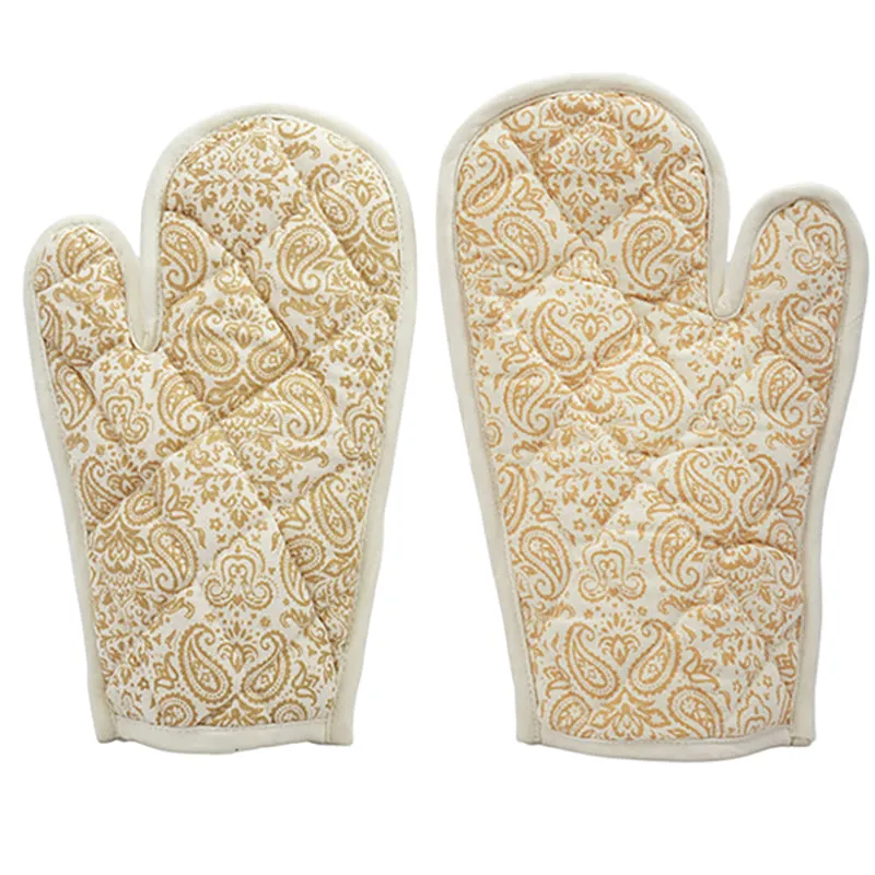 Swayam Tapsi Kitchen Gloves (Yellow) - Set Of Two media 6