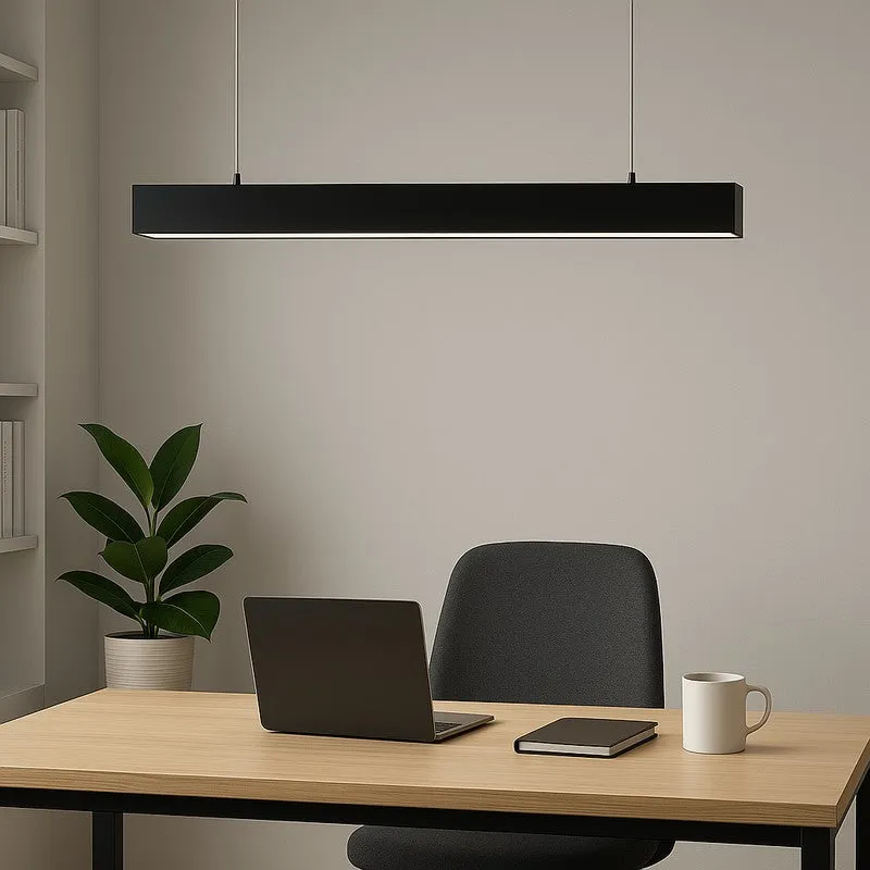 Modern Linea Aluminum Ceiling Lamp media 6