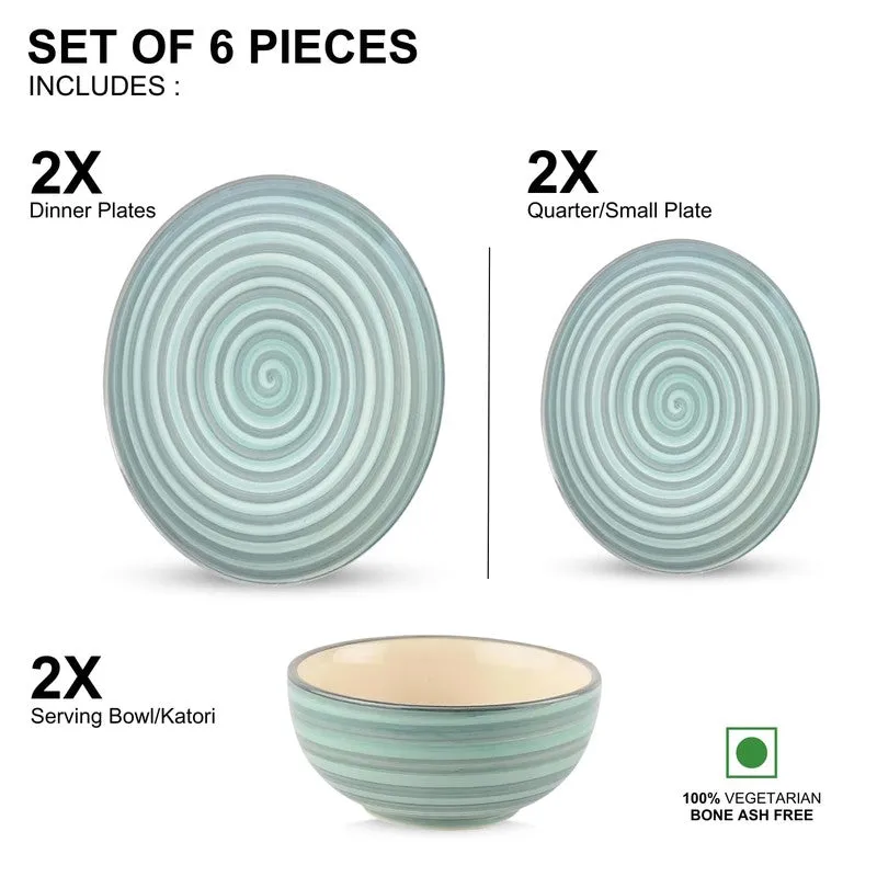 Velmora Evara Dinner Set - 6 Piece Set media 4