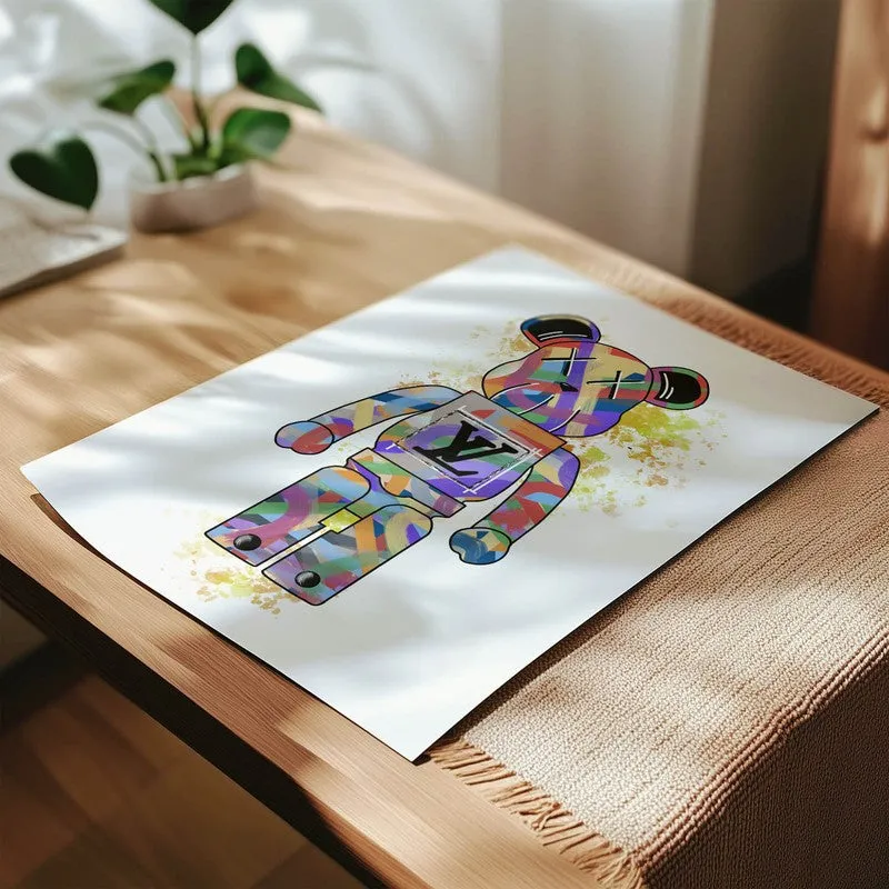 Vibrant Bear Culture Wall Poster media 4