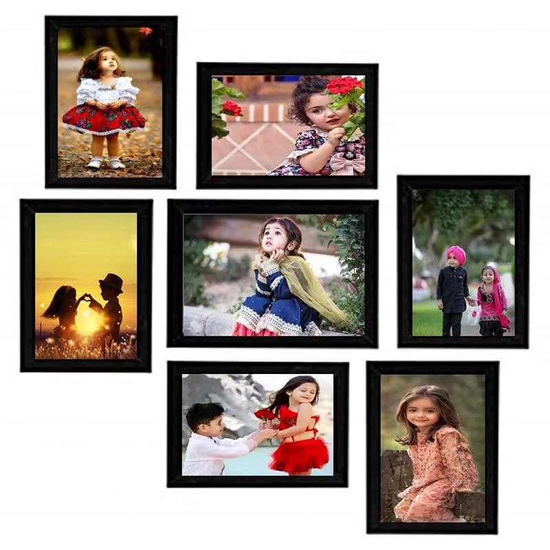 Plaisir Photo Frame (Black) - Set Of Seven media 4