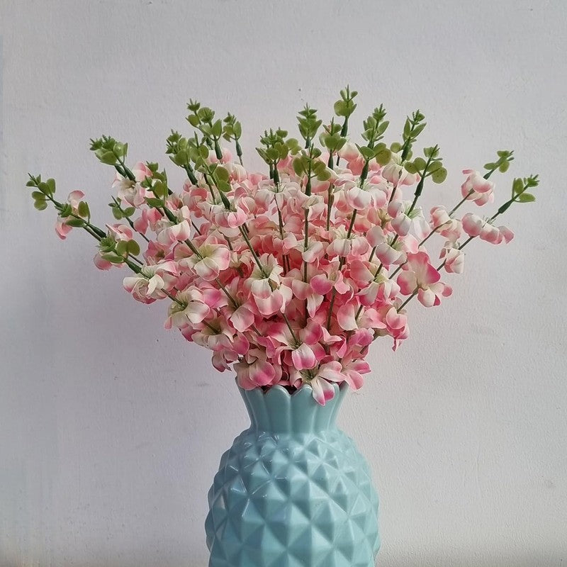 Faux Ansita Artificial Flower Stick - Set Of Two media 3