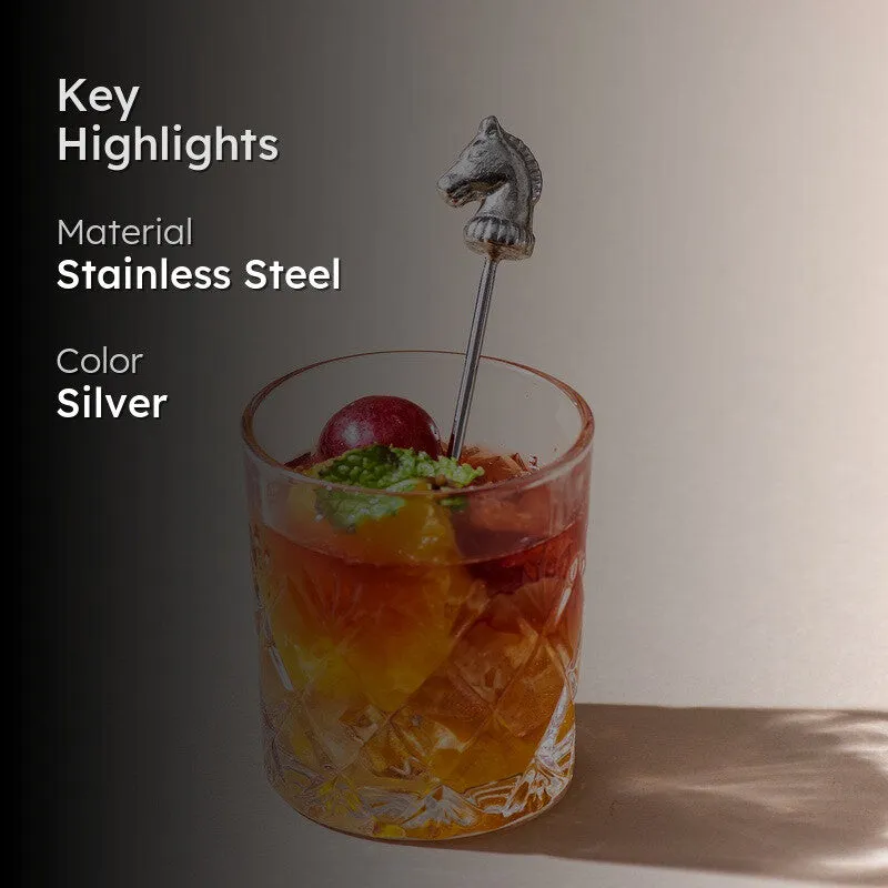 Garnish Needle Stainless Steel Cocktail Pick - Silv media 2