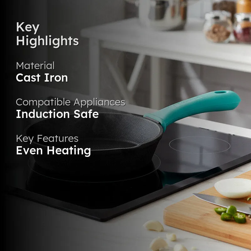 Bergner Arden Induction Safe Cast Iron Frying Pan - 15 cm media 2