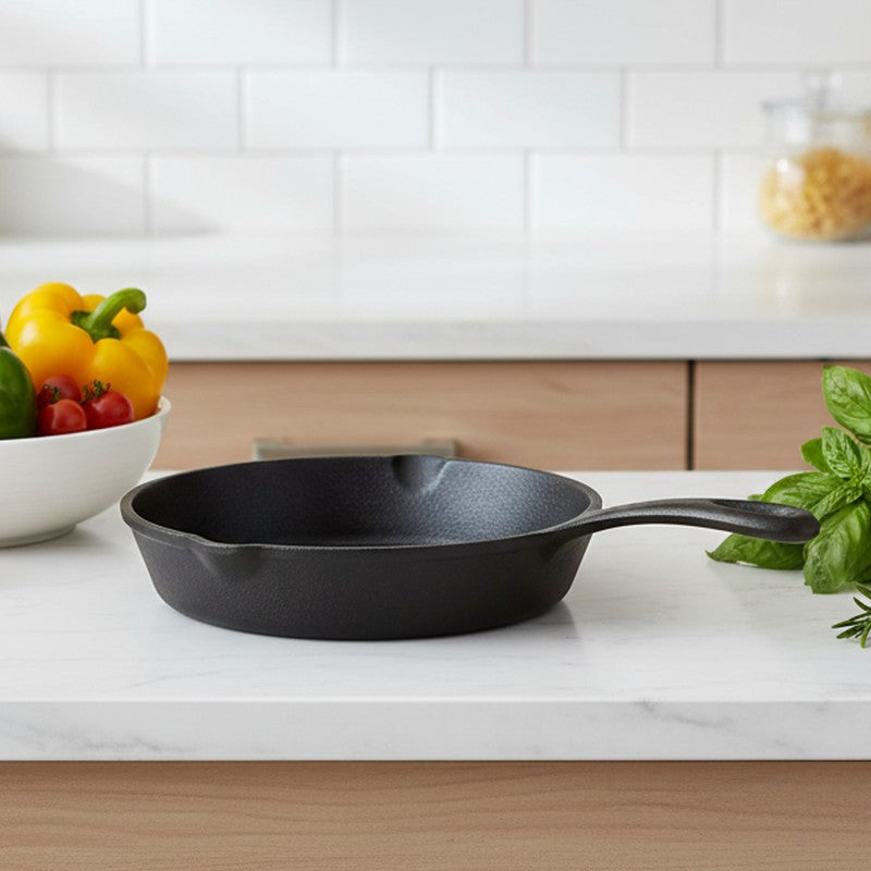 CrispNova Cast Iron Frying Pan - 400 mL