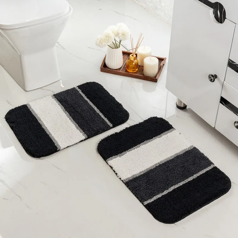 CloudStep Bathmat ( black ) - Set Of Two media 3