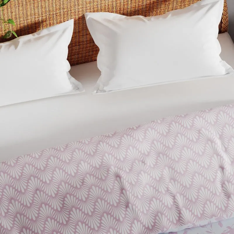 Jorvik Cotton Dohar - Pink,White media 5