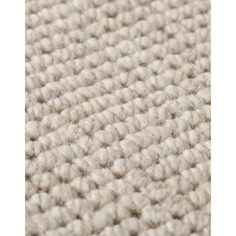 Handloom Hand Loomed Legacy Wool Rug - Cream media 7