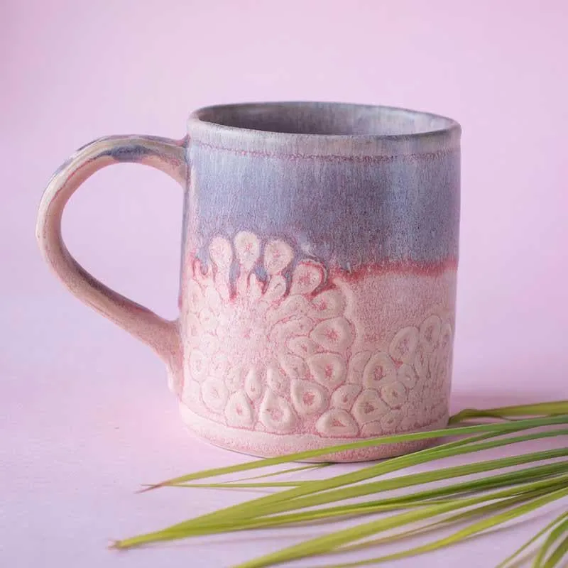 Halfling Stoneware Coffee Mug (350 mL Each) - Set of Two media 4