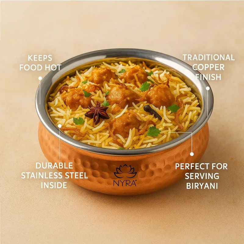 Servora Stainless Steel Serving Bowl - 200 ML media 4