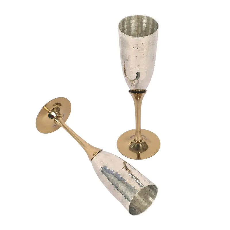LuxePour Wine & Champagne Glasses (240 mL Each) - Three Piece Set media 7