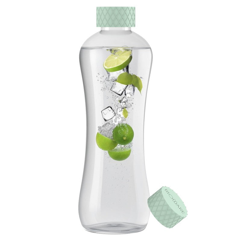 Rioware TrailSip Water Bottle (Green & Transparent) - 1000 mL media 3
